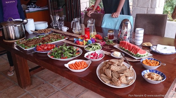 TheFeel foodies by Nadja Kotrchova, healthy vegetarian dinner at Casa Gazebo