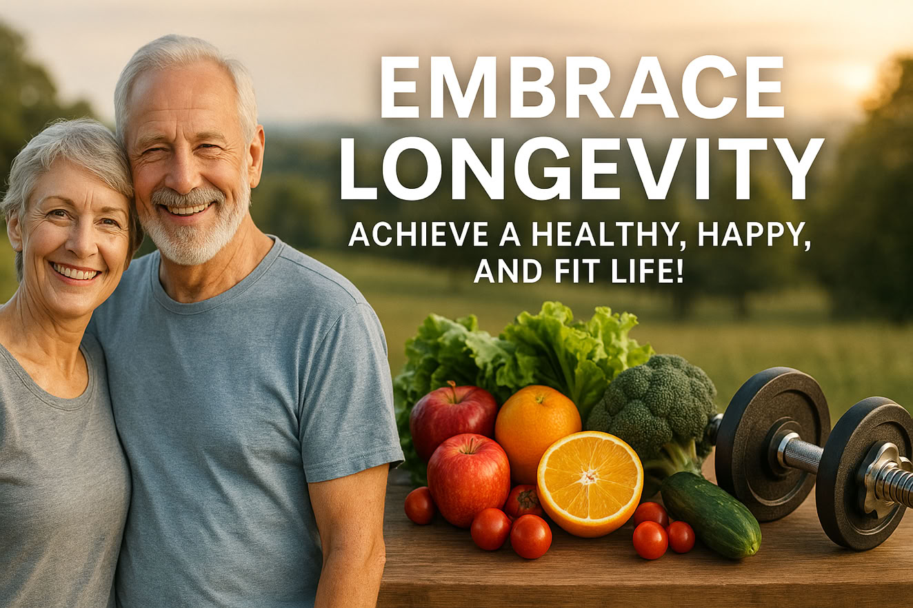 Embrace Longevity: Achieve a Healthy, Happy, and Fit Life! 